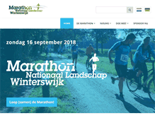 Tablet Screenshot of marathonwinterswijk.nl